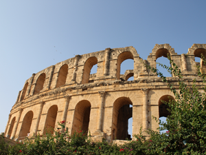 Roman amphitheater in El Djem