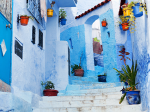 Chefchaouen, the "Blue City"