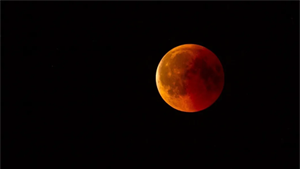 A total lunar eclipse