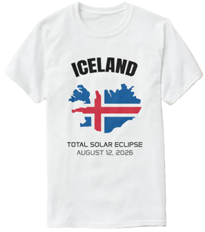 2026 Iceland Flag T-Shirt