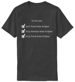 Eclipse To Do List T-Shirt