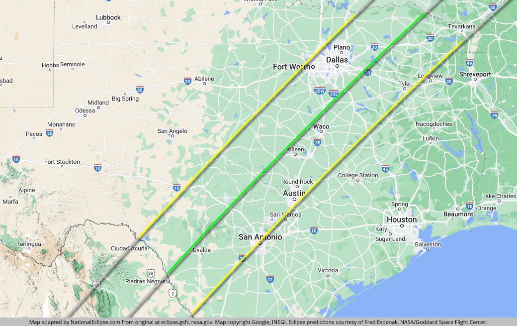 Eclipse Texas 2025 Rami Reales
