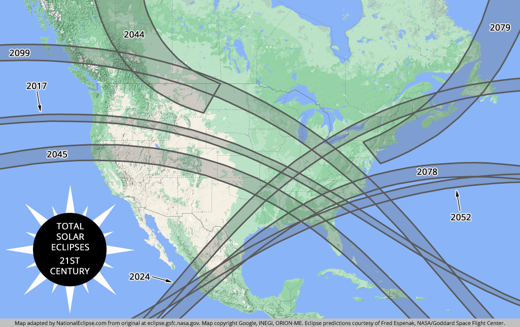 Solar Eclipse Timetable Daxits